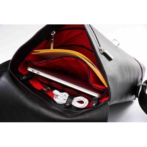 Mousafir Backpack Noir Grainé Business + Mousafir Backpack Noir Grainé Business +