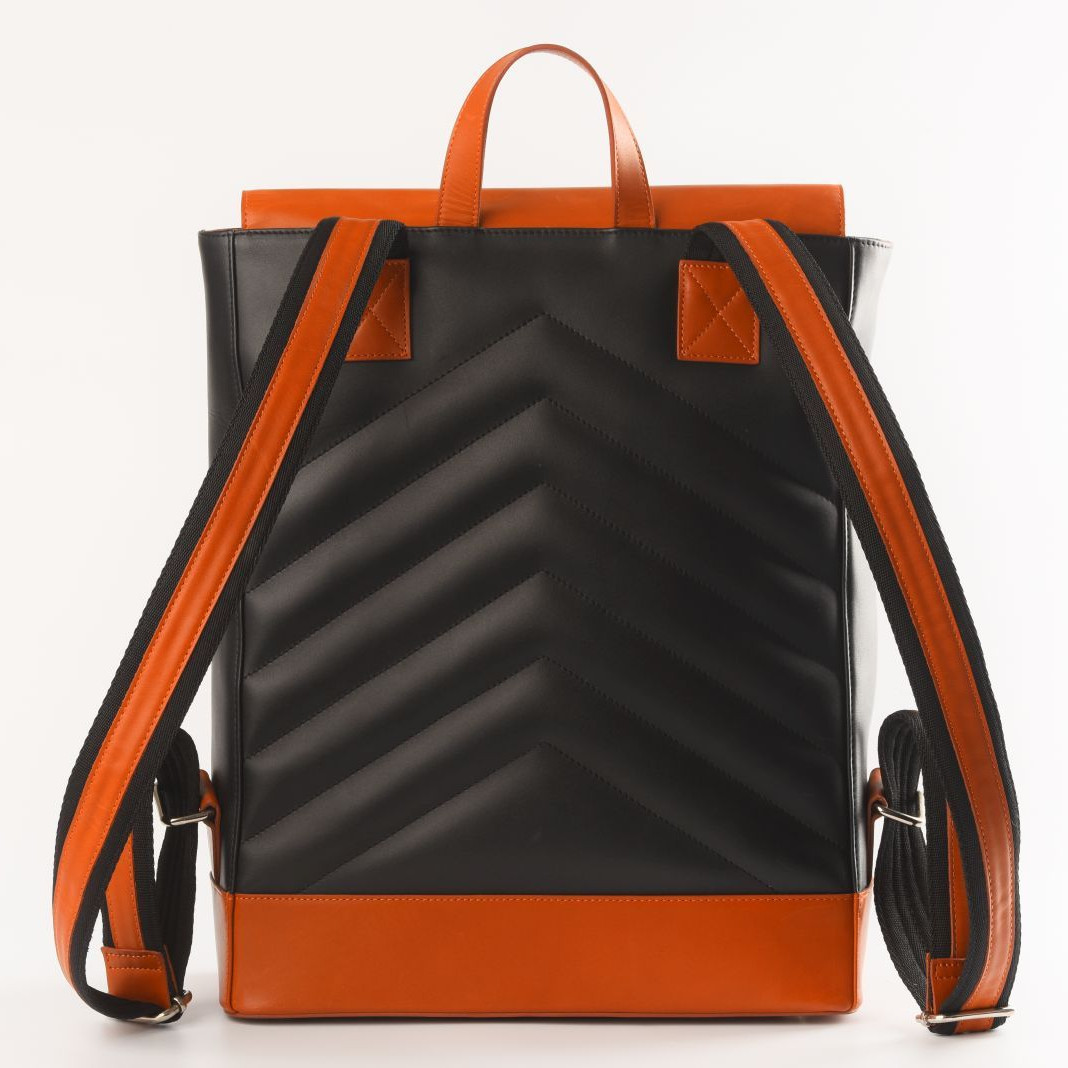  Mousafir Backpack Noir Grainé Business +