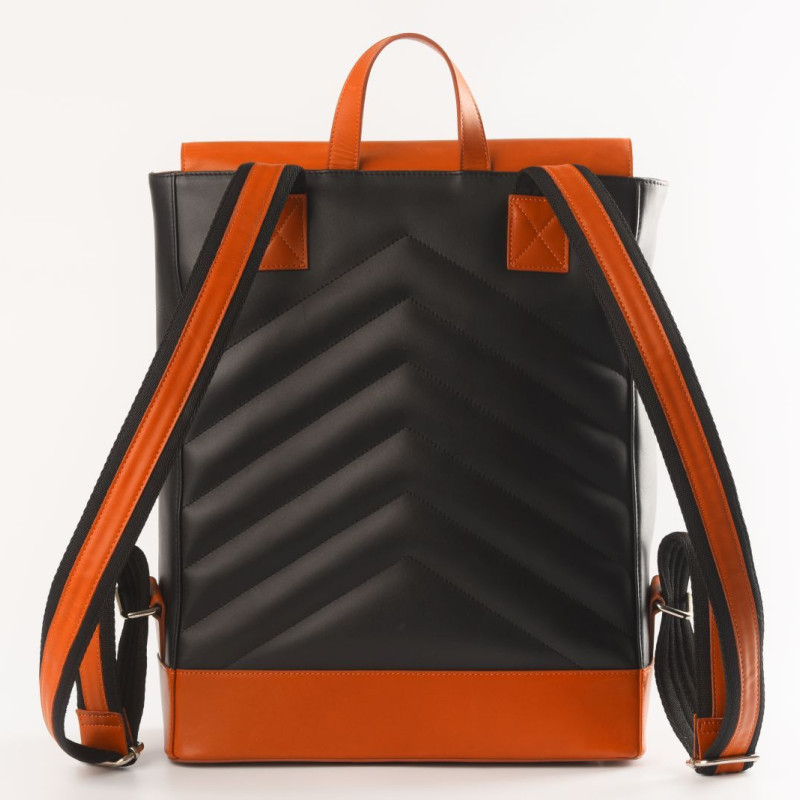  Mousafir Backpack Noir Grainé Business +