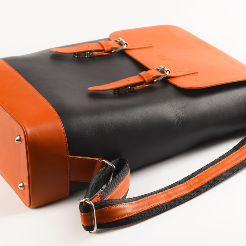  Mousafir Backpack Noir Grainé Business +