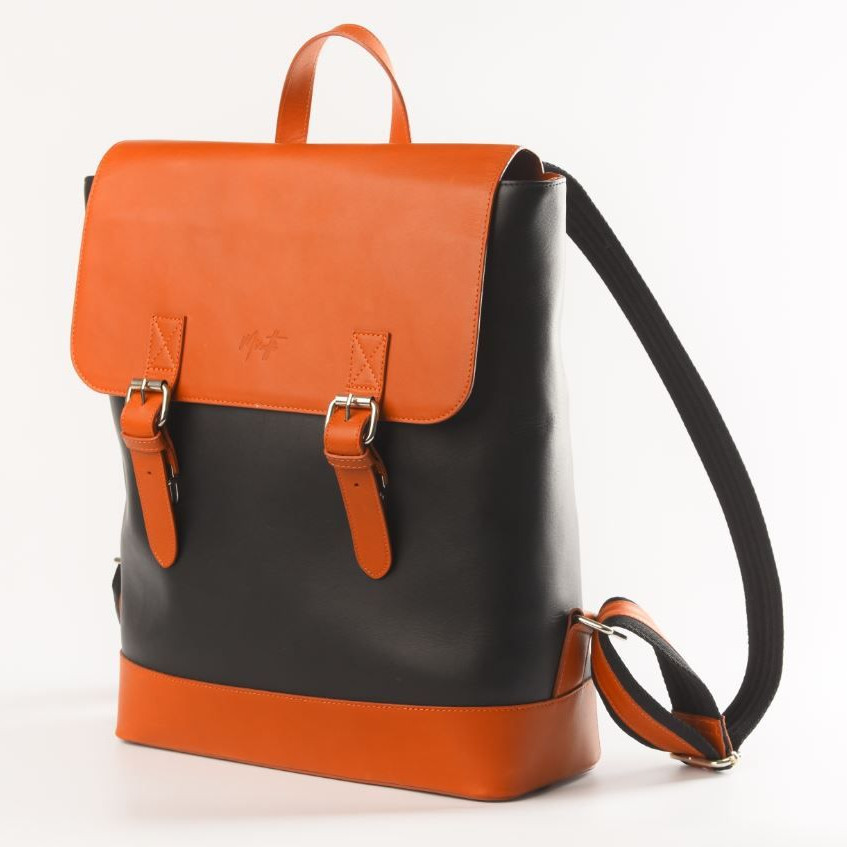  Mousafir Backpack Noir Grainé Business +