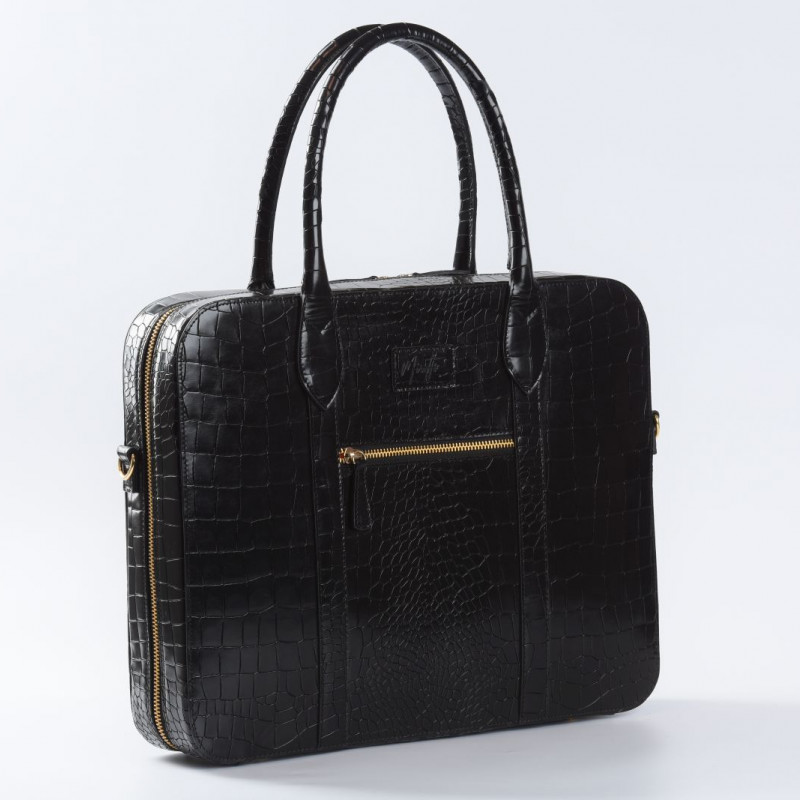 Anika Business Croco Noir