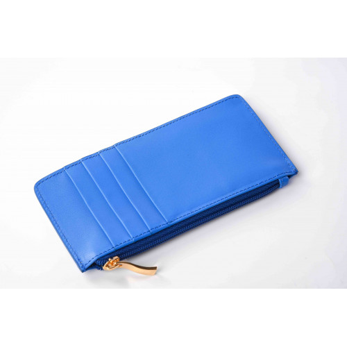 Portefeuille zippé bleu
Portefeuille zippé bleu