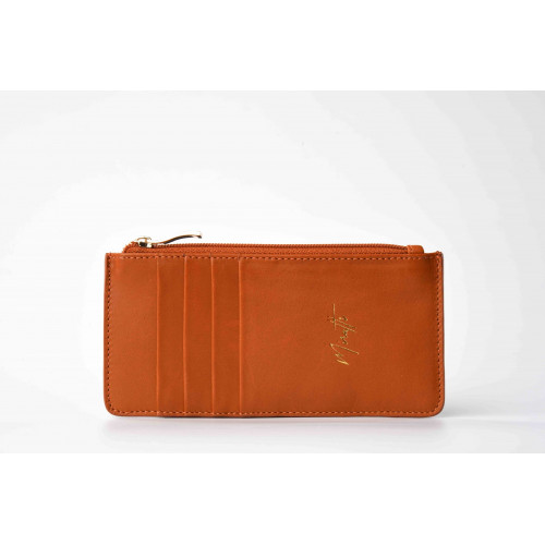Portefeuille zippé camel
Portefeuille zippé camel