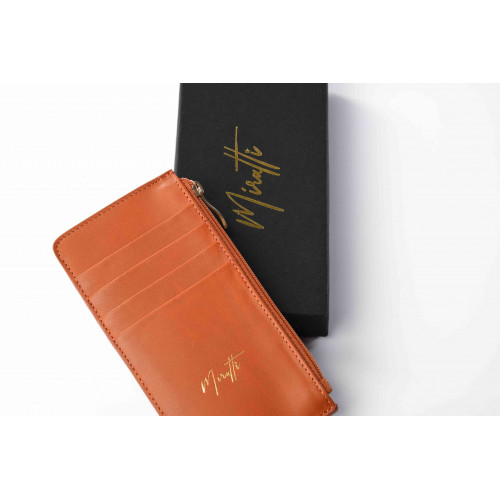Portefeuille zippé camel
Portefeuille zippé camel