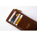 Portefeuille zippé croco chocolat
Portefeuille zippé croco chocolat