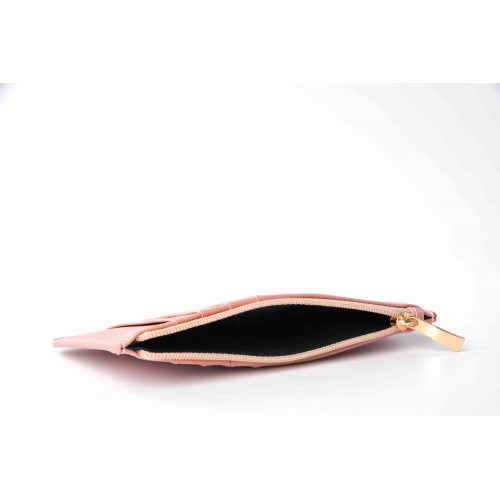 Portefeuille zippé rose
Portefeuille zippé rose