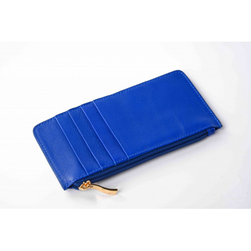 Portefeuille zippé bleu royal
Portefeuille zippé bleu royal