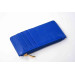 Portefeuille zippé bleu royal
Portefeuille zippé bleu royal