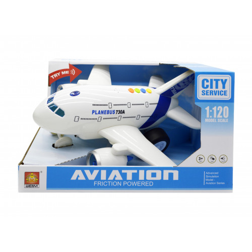 Avion Musical avec Lumières – Amusement et Magie pour les Enfants