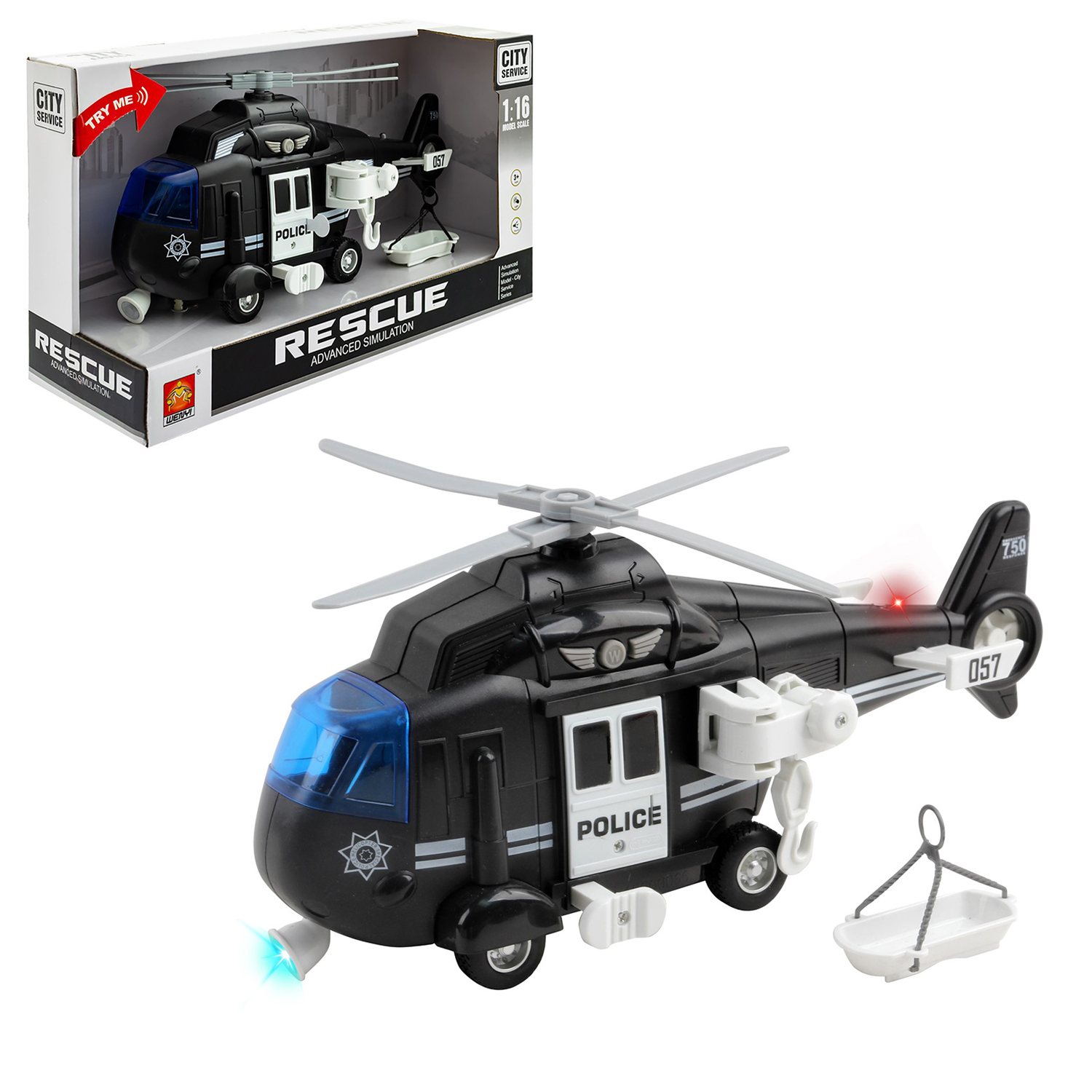 Hélicoptère de Police