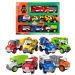 Ensemble de jouets de camion de voiture à friction à construction mixte