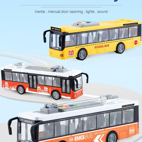 Autobus City Service avec Lumière et Son