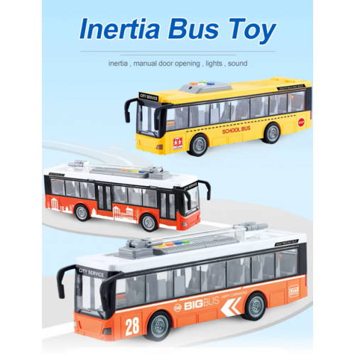 Autobus City Service avec Lumière et Son Autobus City Service avec Lumière et Son
