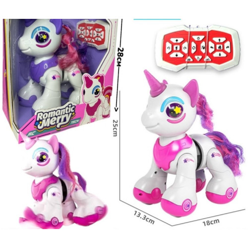Licorne Interactif "Romantic Merry" avec Télécommande - Pour Enfants 3+