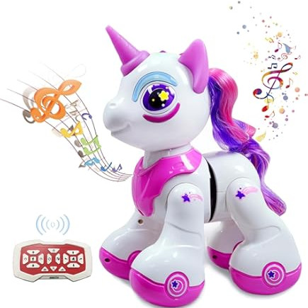 Licorne Interactif "Romantic Merry" avec Télécommande - Pour Enfants 3+