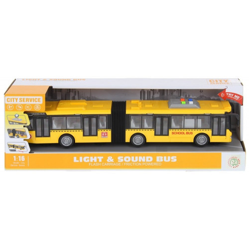 Bus Scolaire Interactif avec Lumières et Sons