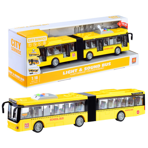 Bus Scolaire Interactif avec Lumières et Sons