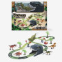  Circuit de Voitures et Dinosaures 48PCS