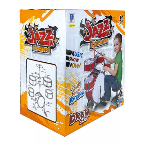 Batterie Jazz pour Enfants - 6 Pièces (Drum Set) Batterie Jazz pour Enfants - 6 Pièces (Drum Set)