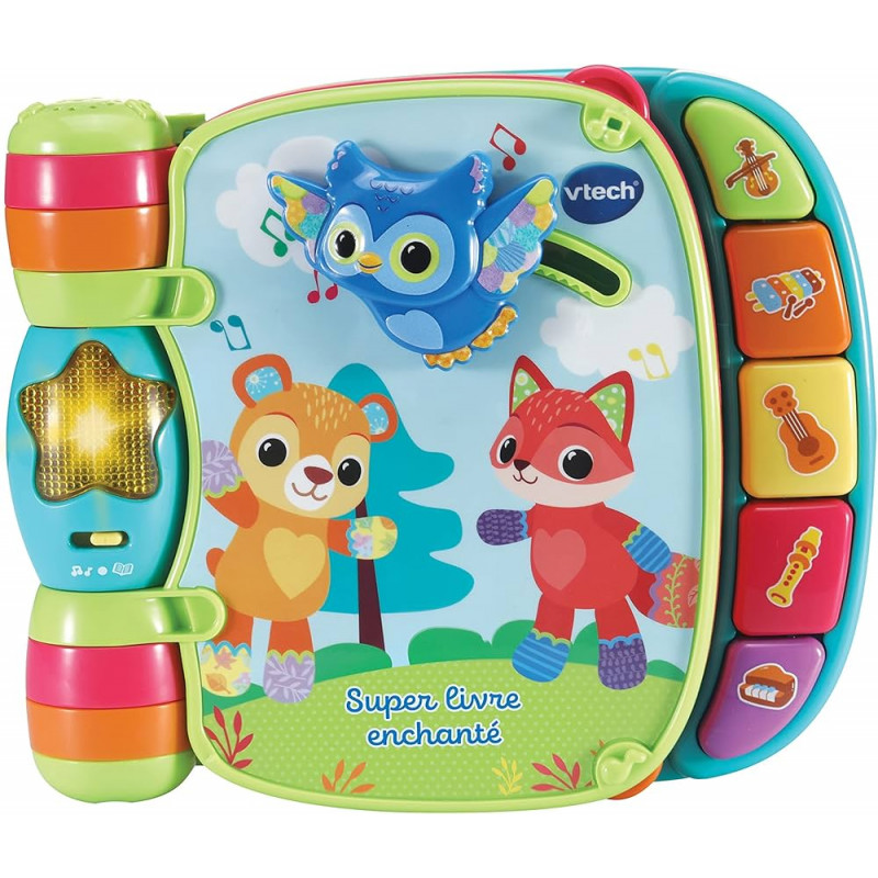 Super Livre Enchanté des Baby Loulous – Vtech (bleu)
