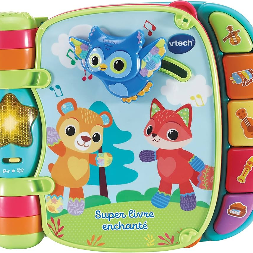 Super Livre Enchanté des Baby Loulous – Vtech (bleu)