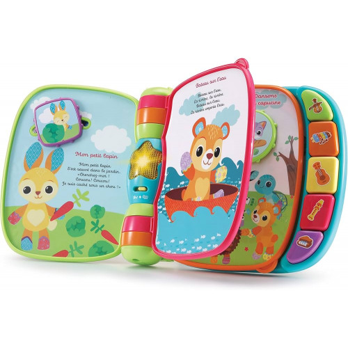 Super Livre Enchanté des Baby Loulous – Vtech (ROSE)
