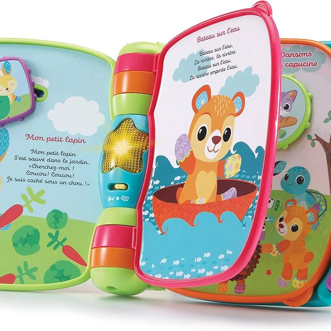 Super Livre Enchanté des Baby Loulous – Vtech (ROSE)