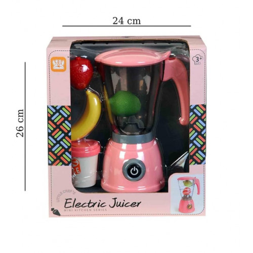 Mini Blender de Cuisine Électrique pour Enfants - Série Little Chef (rose)