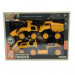 Pack de 4 Camions de Construction - Jouets Résistants pour Petits Bâtisseurs