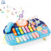 Piano Musical Multifonction pour Bébé - Éveil Musical Complet (bleu)