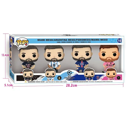 Pack Figurines Style POP - Légendes du Football