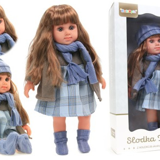 Poupée de Haute Qualité en Silicone - Sweet Angel (bleu)