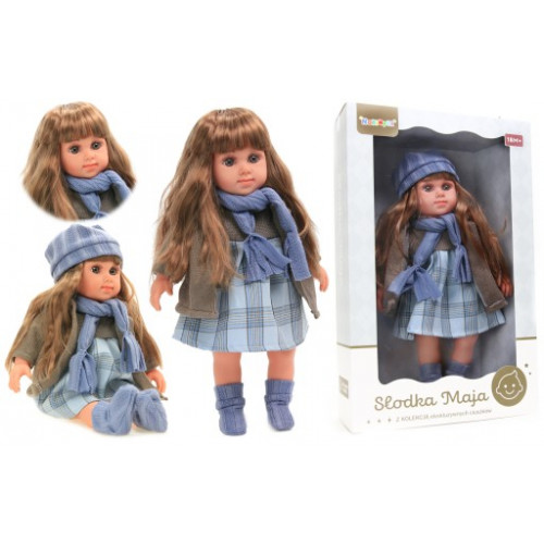 Poupée de Haute Qualité en Silicone - Sweet Angel (bleu)