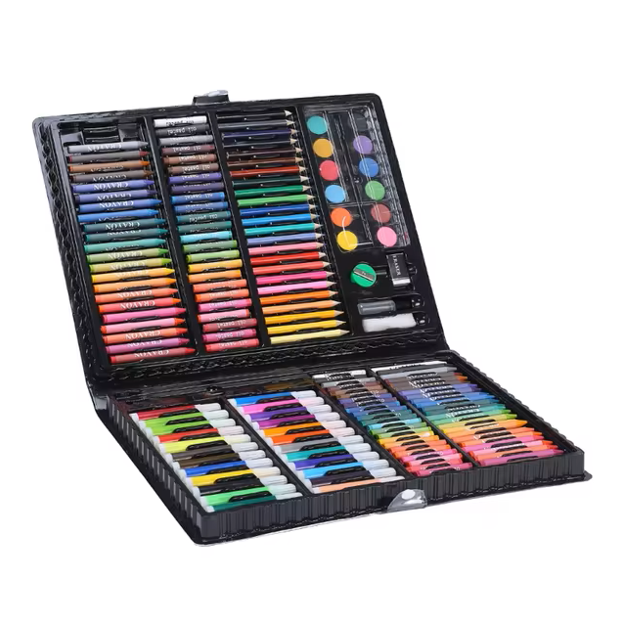 Ensemble valise peinture coloriage 168 pièces