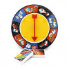 Jeux de Société,Mattel jeux UNO SPIN, jeu de société Spin, licence cartes à jouer, jeu et jouets de fête, Jeu de cartes avec plateau