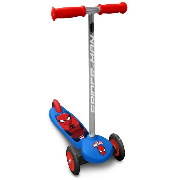 Trottinette Spider-Man 3 Roues – Réglable et Ultra Stable