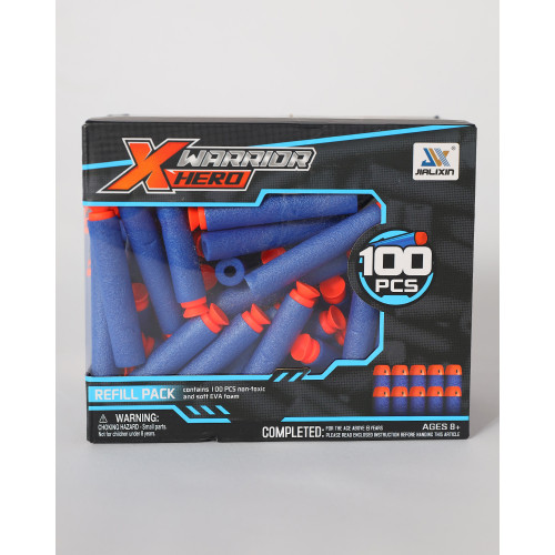 Boîte 100 Fléchettes Nerf Car Touch – À Ventouse pour Vitres et Surfaces Lisses