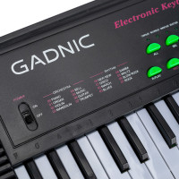 Piano Électronique 44 Touches avec Micro – Double Alimentation et Son Clair