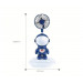 Ventilateur Rieur Astronaute 3-en-1 – Lumière, Support Téléphone & Rechargeable Ventilateur Rieur Astronaute 3-en-1 – Lumière, Support Téléphone & Rechargeable