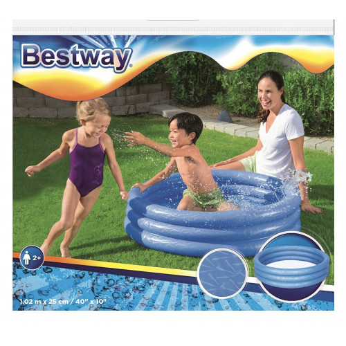 Piscine Gonflable pour Enfants Bestway – 102 cm (BLEU) Piscine Gonflable pour Enfants Bestway – 102 cm (BLEU)