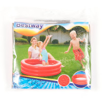 Piscine Gonflable pour Enfants Bestway – 102 cm (rouge)
