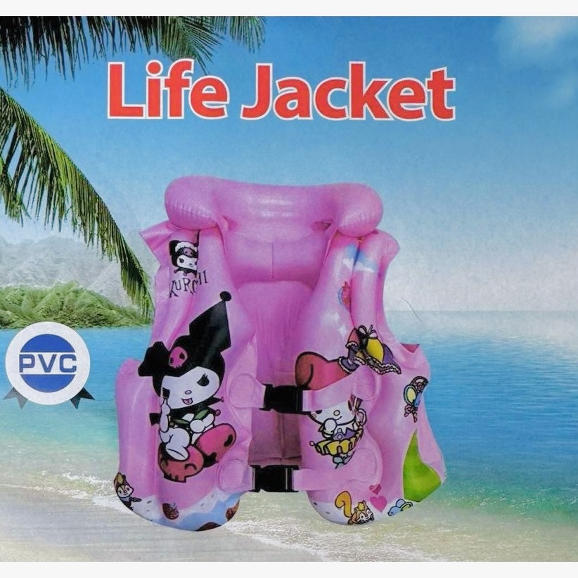 Gilet de natation pour enfants 3 à 5 ans – Thème Kuromi 