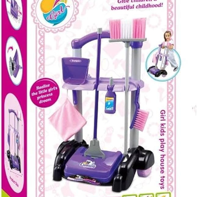  Chariot de ménage pour enfants – My Cleaning Tool