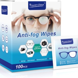Lingettes anti-buée pour lunettes
