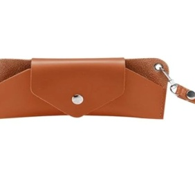 Étui de lunettes marron Étui de lunettes marron