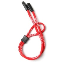 Cha&icirc;nette de lunettes rouge
