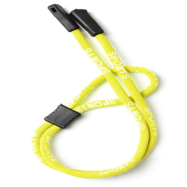 Cha&icirc;nette de lunettes jaune
