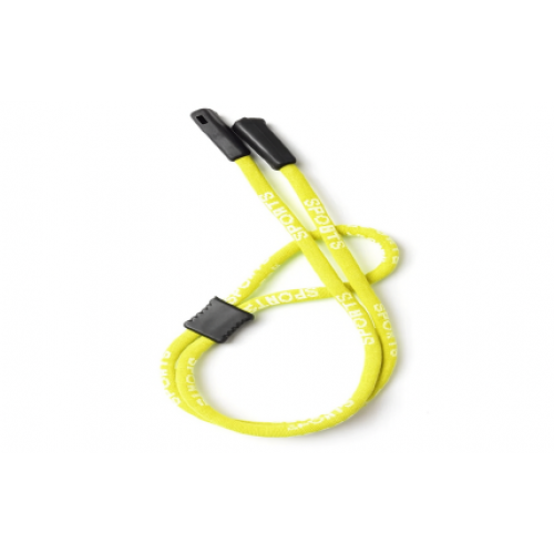 Chaînette de lunettes jaune
