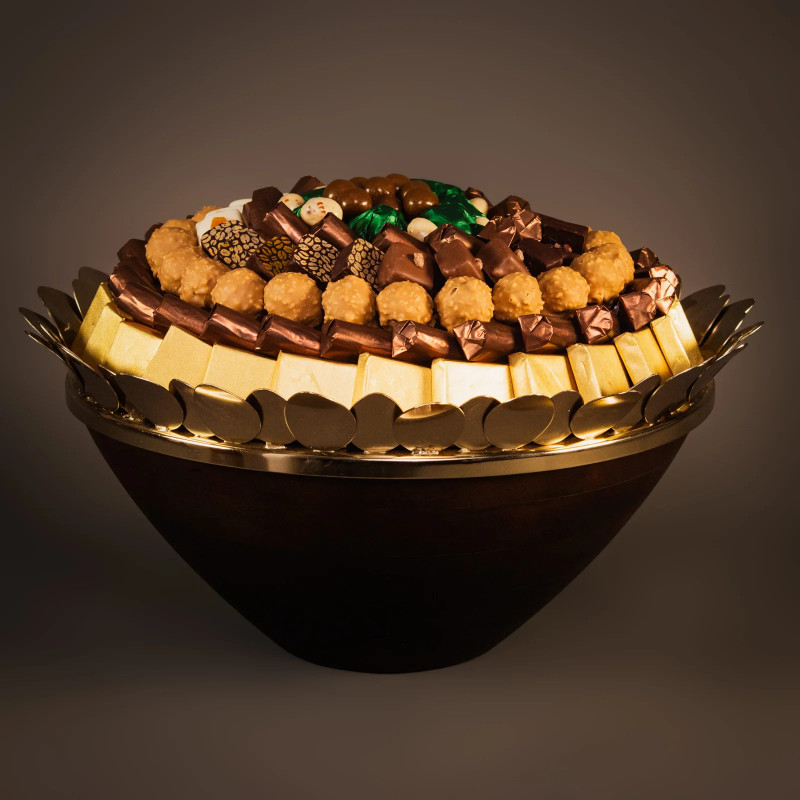 Coupe Métal Black&Gold- Chocolat